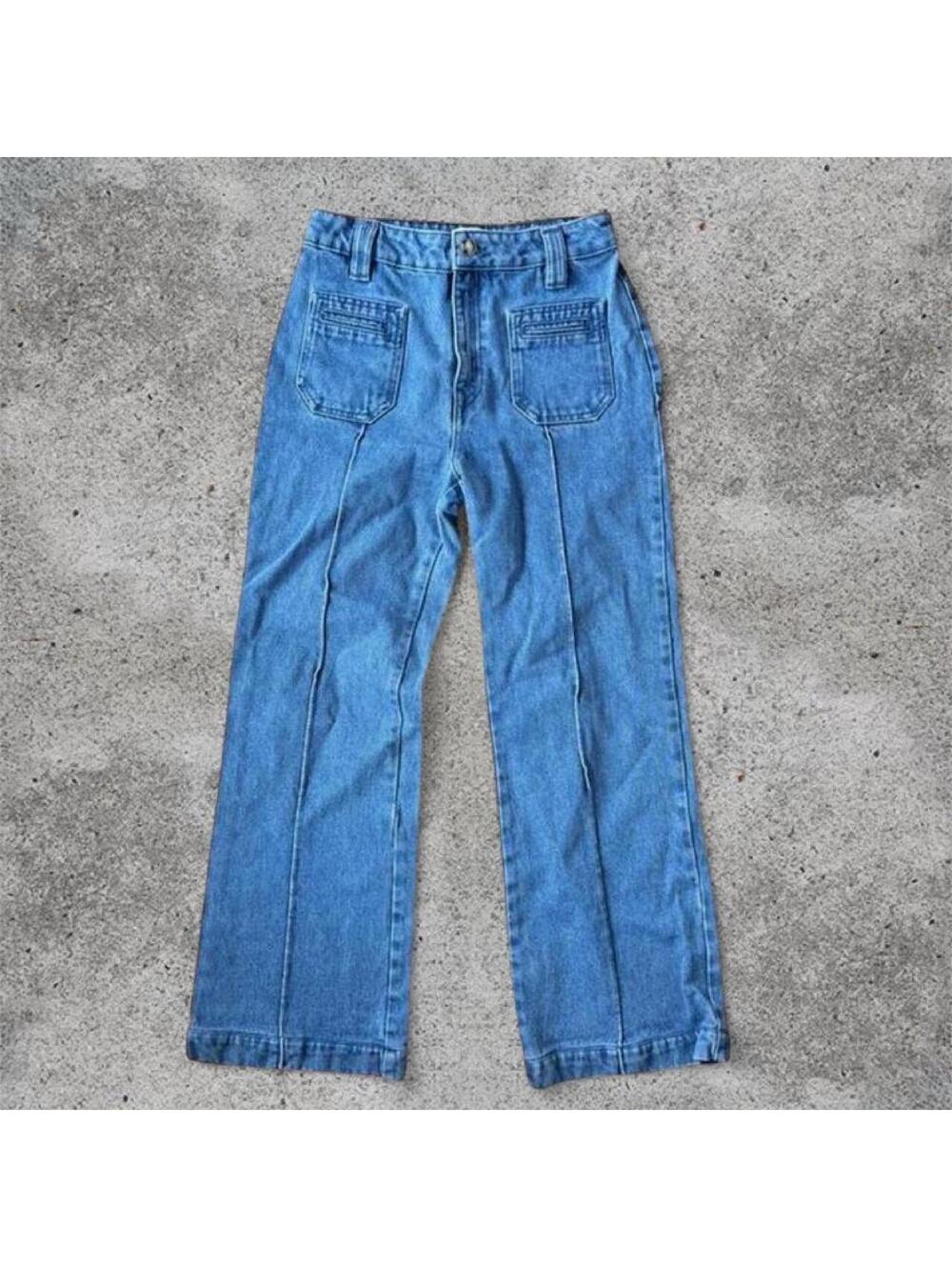 Sezane wide leg jeans